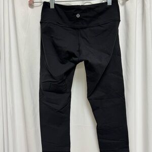 Lululemon Cropped Black Leggings